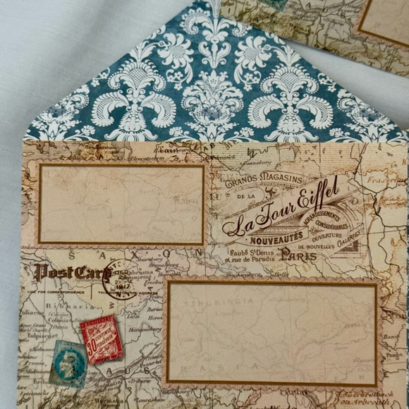 Paris French Notecards Stationery Vintage Inspired - Picture 4 of 7